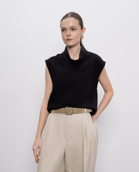 Toteme Beige suede belt 252WAM0046LE0027