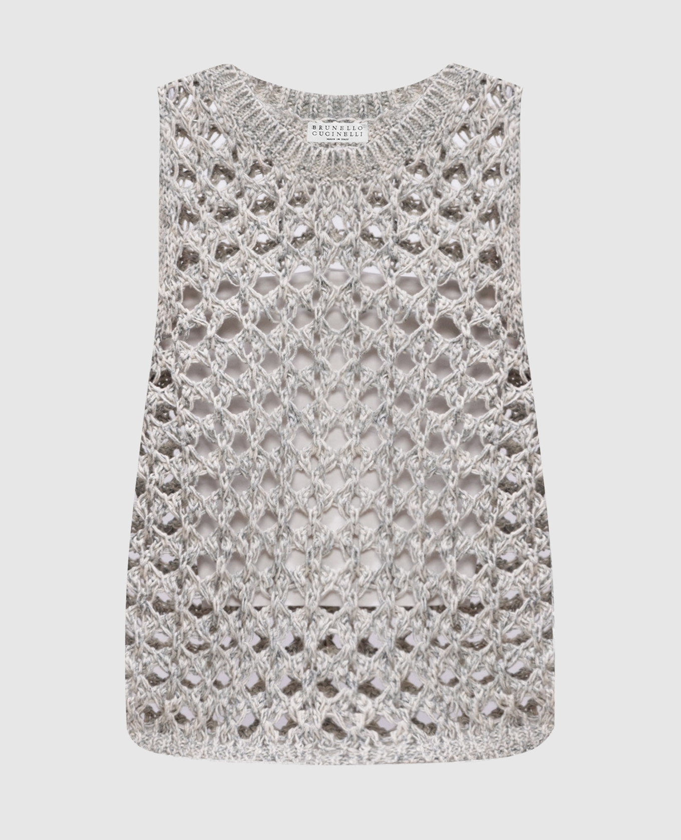 

Green openwork top Brunello Cucinelli, Grey