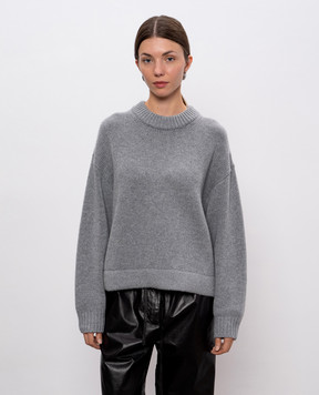 PROENZA SCHOULER Ruthi grey cashmere sweater R2547291KK024