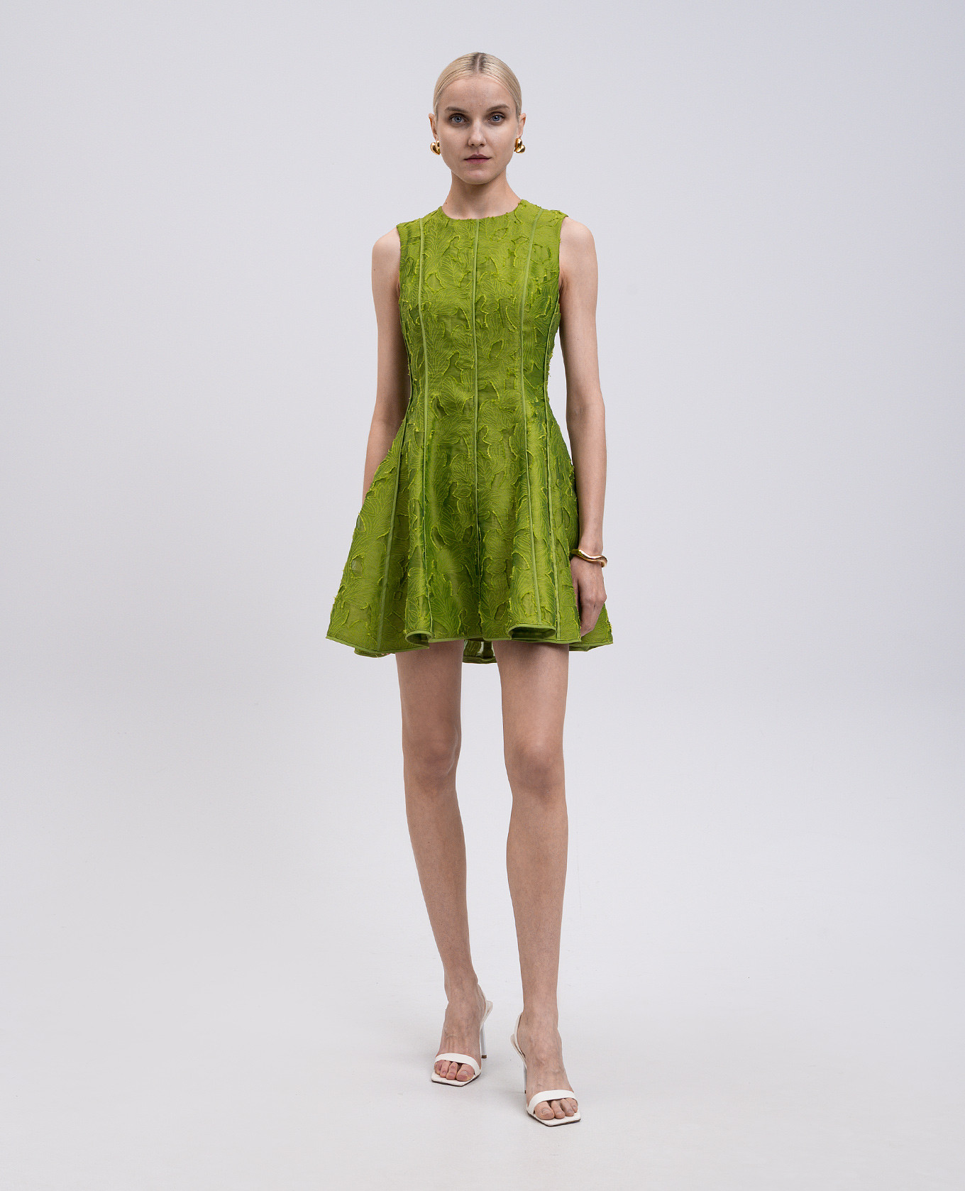 Sylvia green mini dress Simkhai 2