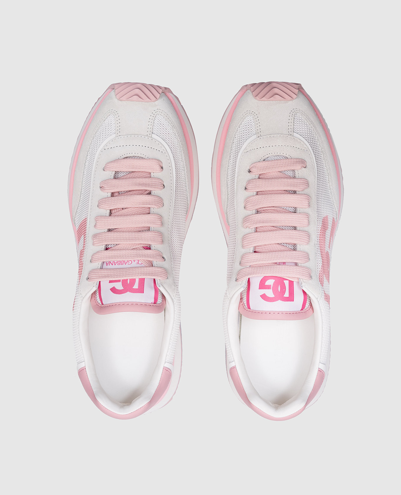

White CUSHION combination sneakers Dolce&Gabbana