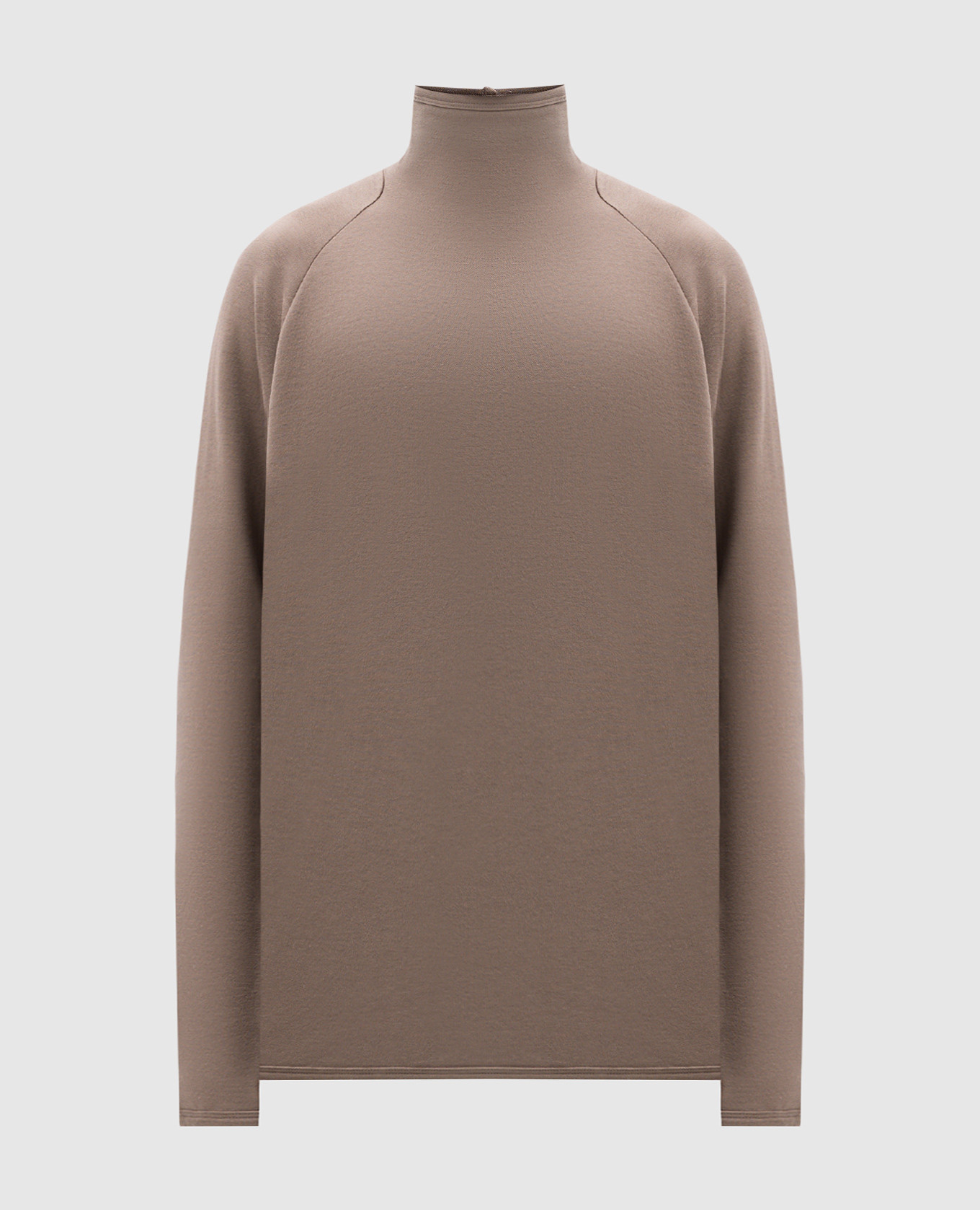 

Beige longsleeve with silk Jan Jan Van Essche