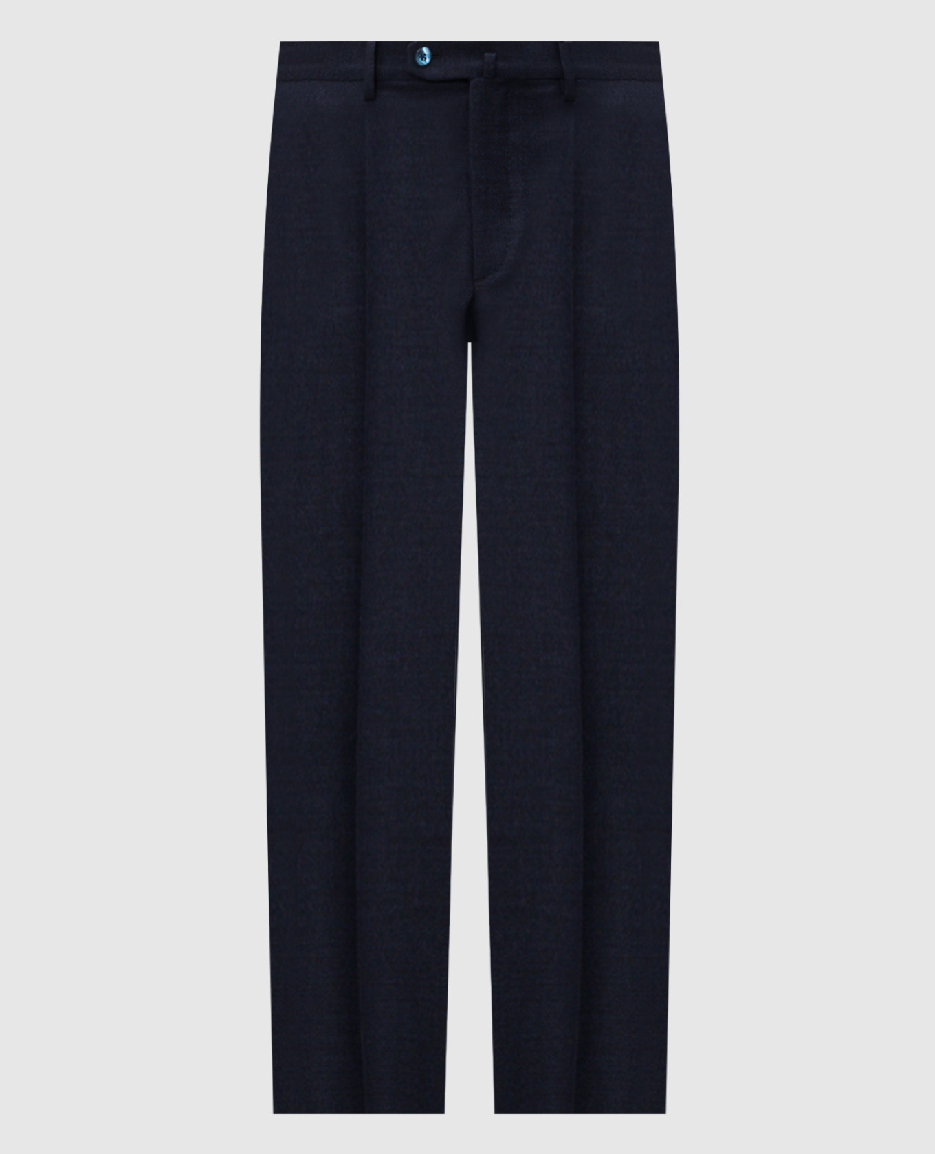 Blue pants with wool Stefano Ricci