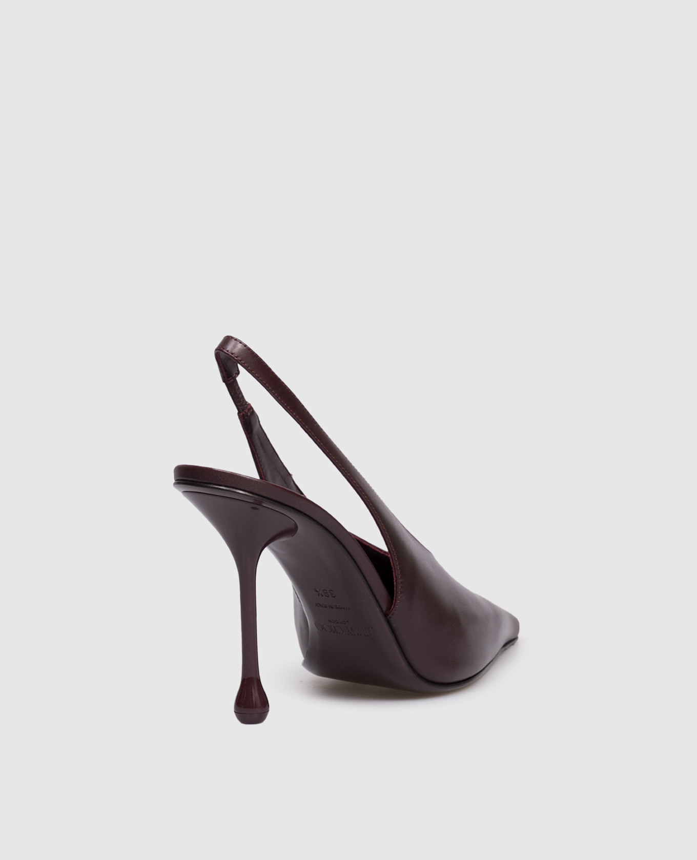

Isa burgundy leather slingbacks Jimmy Choo