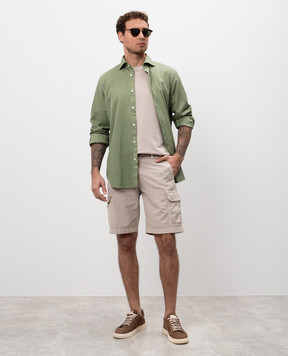 Enrico Mandelli Green shirt 0SPORT5503