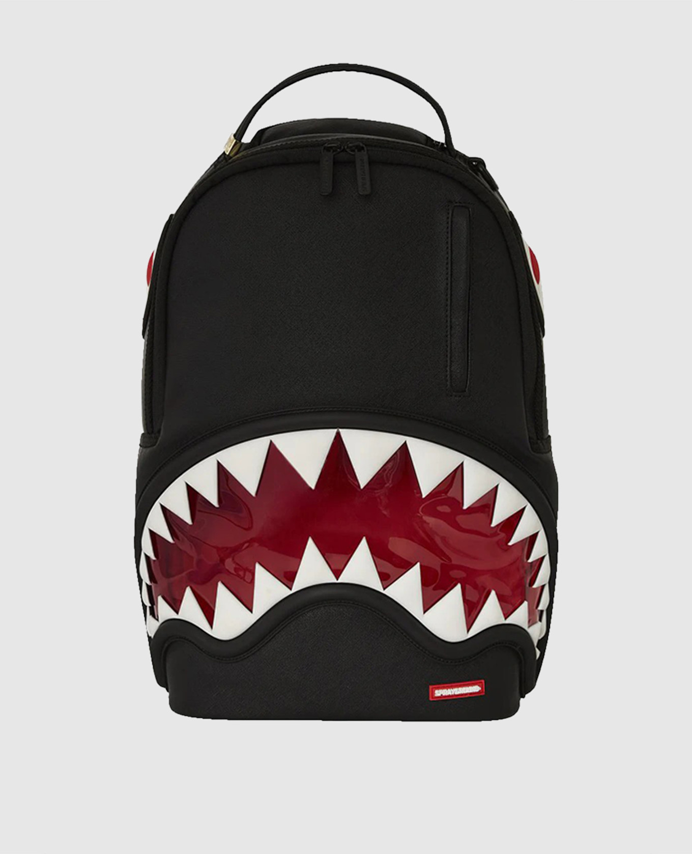 

Children's black backpack SHARK RUBBER TEETH Sprayground