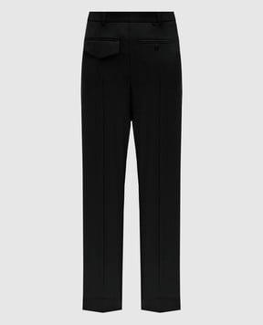 Victoria Beckham Black pants with wool 1224WTR005385C