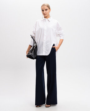 The Attico Blue pants made of wool 250WCP00253WWW046AA