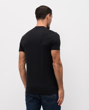 Tom Ford Black T-shirt with logo T4M081410