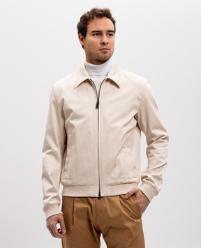 Herno Beige denim jacket GI000503U13246S
