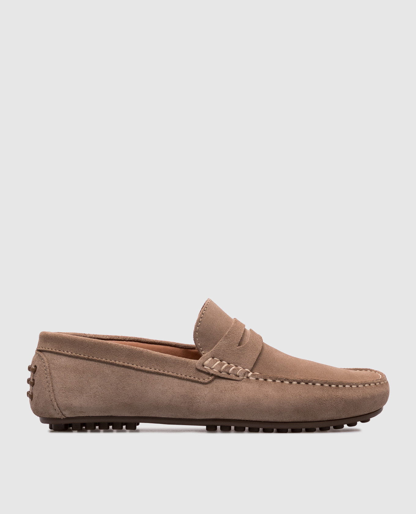 

Brown suede loafers Florentino