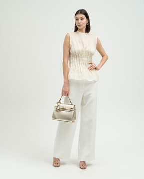 Khaite White pants BACALL 31394092W4092