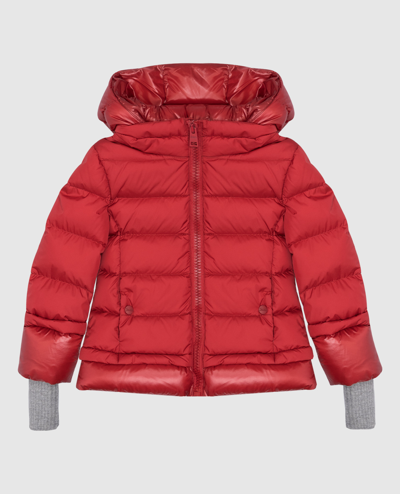 

Children's red quilted down jacket Herno