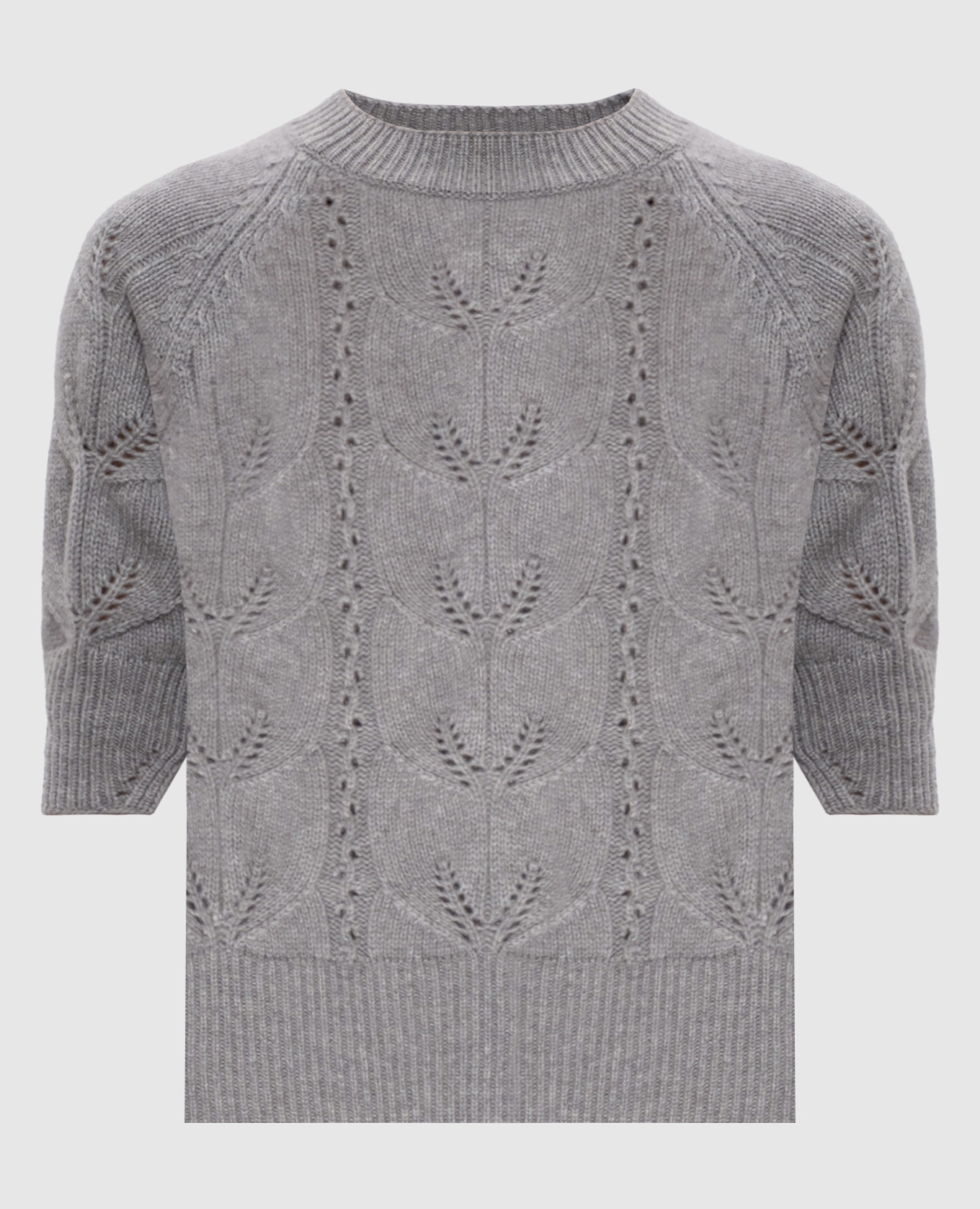 

Gray cashmere jumper Ermanno Scervino, Grey