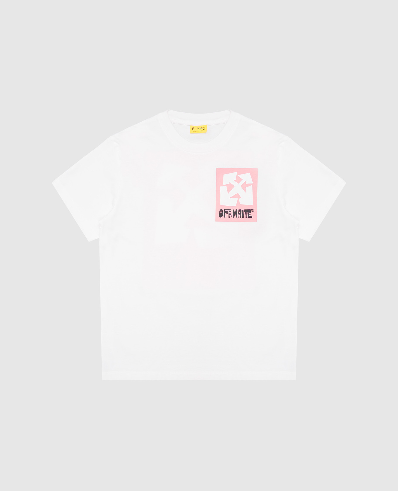 

Children's white T-shirt with logo print Off-White