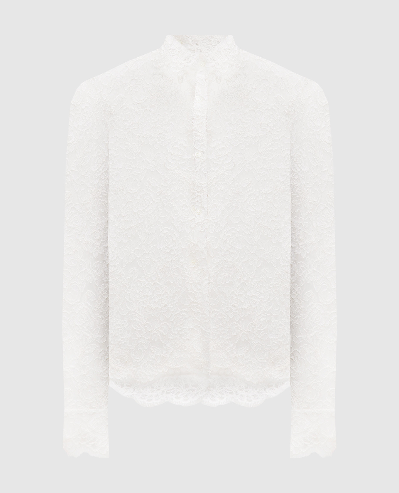 

White blouse with lace Ermanno Scervino
