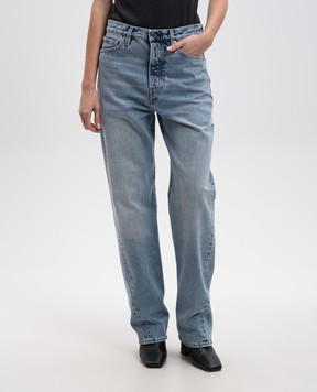 Toteme Blue jeans with asymmetrical seams 231240741