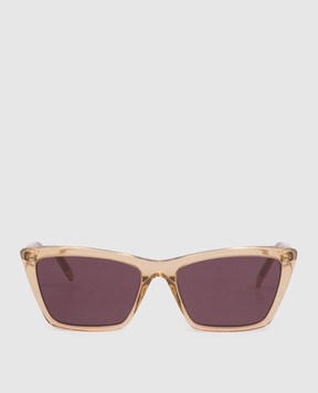Saint Laurent Yellow sunglasses 737 MICA THIN 803730Y9956