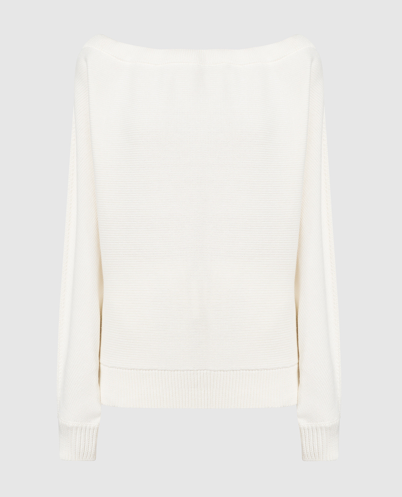 

White jumper with open shoulders Helmut Lang