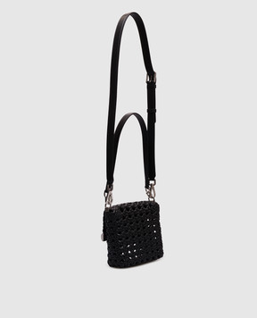 Dolce&Gabbana Black leather woven bag BM2445A9N78