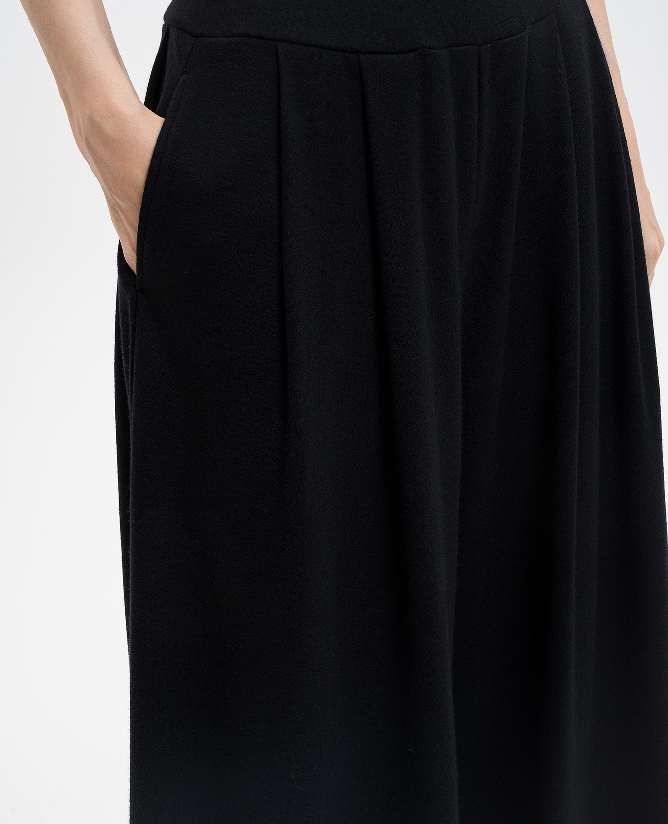 Black wool pants Intoca 5