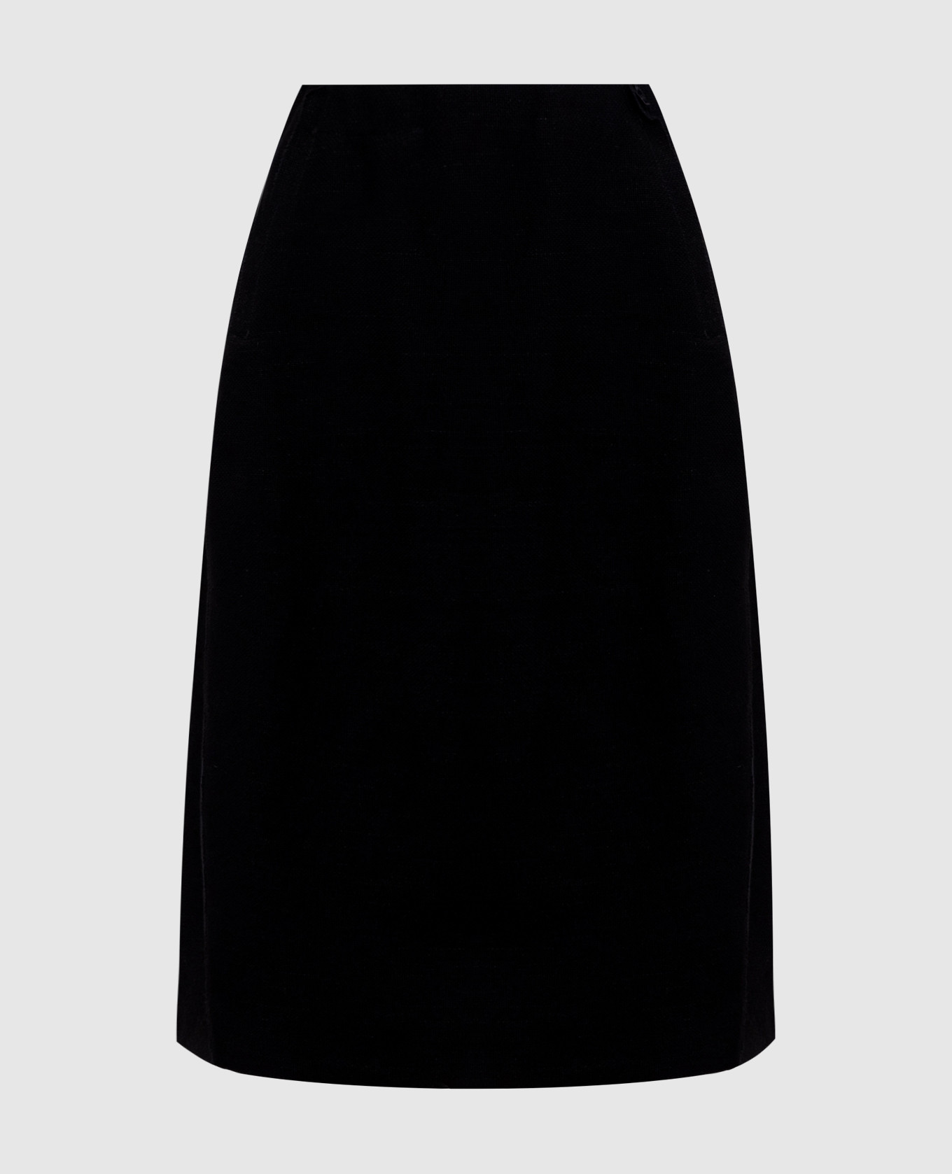 

Black skirt with linen BOBOUTIC