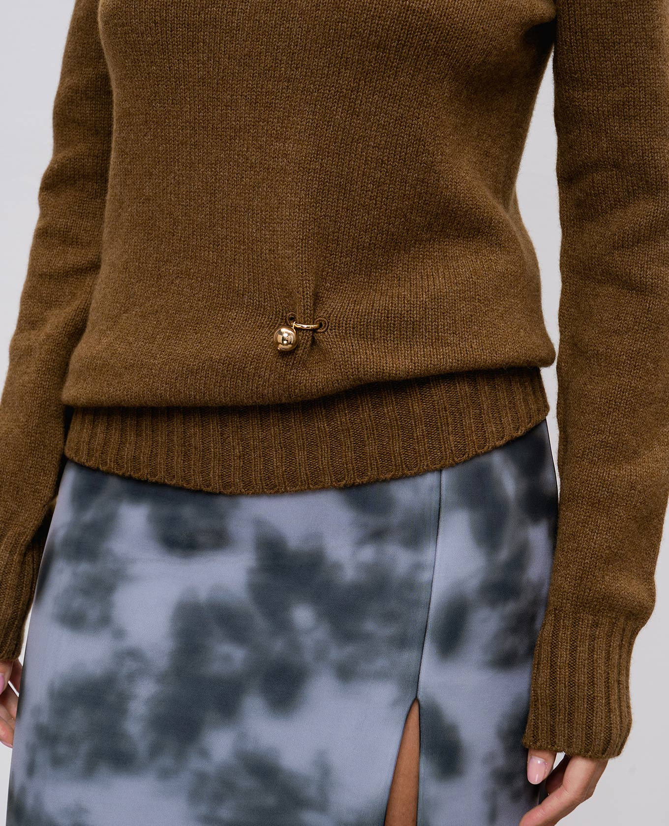 Brown wool and cashmere sweater Philosophy di Lorenzo Serafini 5