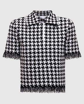 Alexander McQueen Polo with pattern 829312Q1BDB