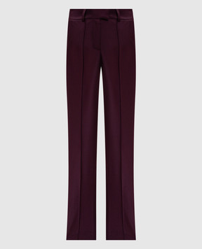 Materiel Burgundy wool pants PF25N2312PABK