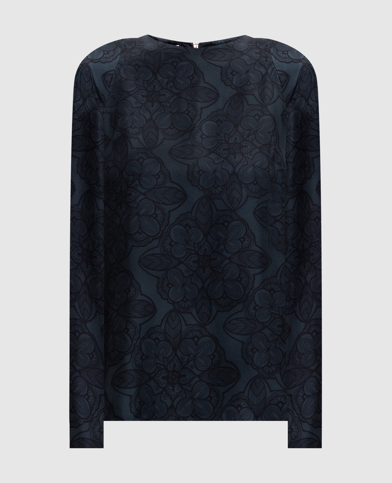 

Green silk blouse with floral print Marni