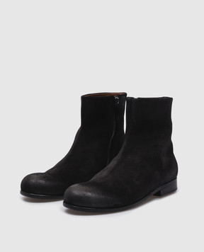 Marsell Capozucca black suede boots MW8295186