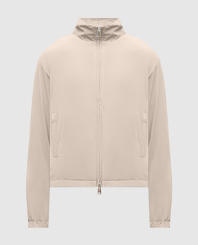 Cashmere&Whiskey Beige reversible jacket with wool and cashmere GM003SC1340476