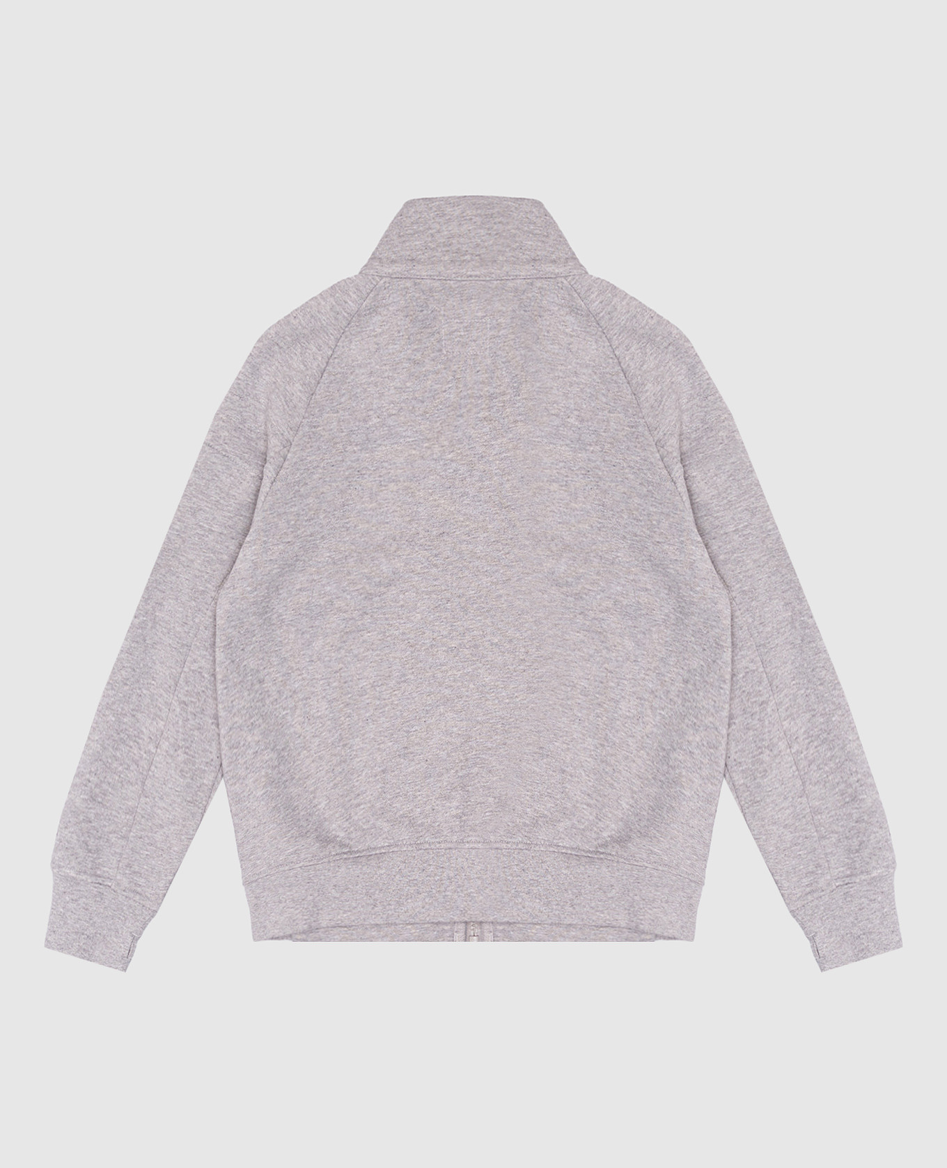 

Children's gray melange sports jacket with logo C.P. Company, Grey