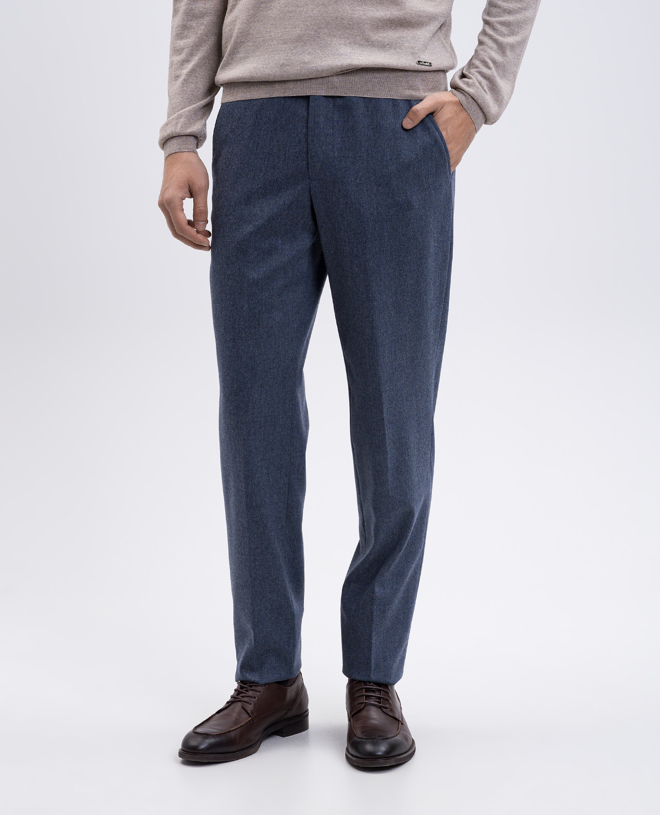 

Blue wool pants Enrico Mandelli