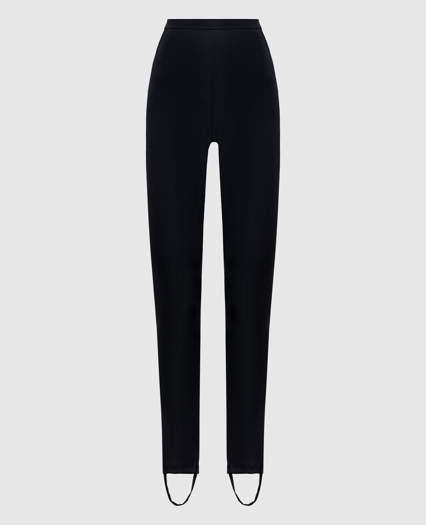 

Black leggings with straps Magda Butrym, Черный