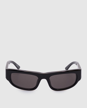 Balenciaga Black sunglasses with contrast logo 812861T0039w