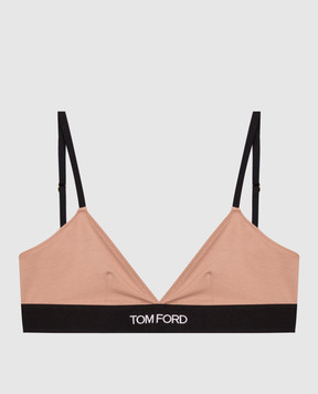 Tom Ford Beige bodice with logo BRJ009JEX011