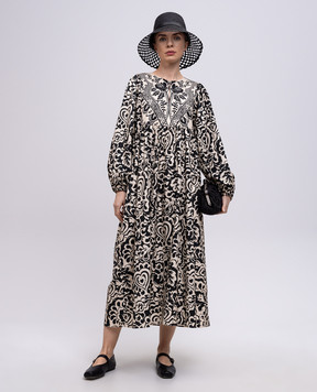 Max Mara Weekend ANZIO dress in contrasting print ANZIO