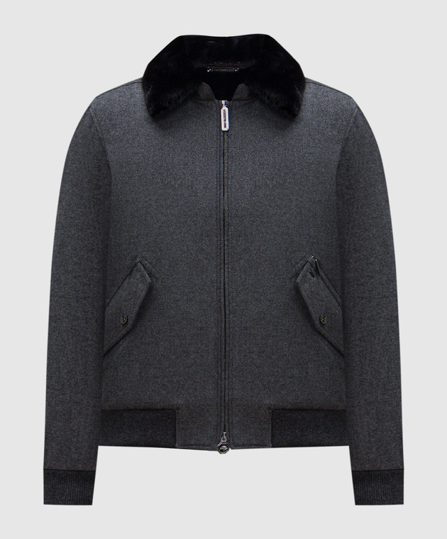Manteau De Fourrure En Ragondin - Taille 38 - Couleur Marron Clair - Occasion En Très Bon état - Fabriqué En France
