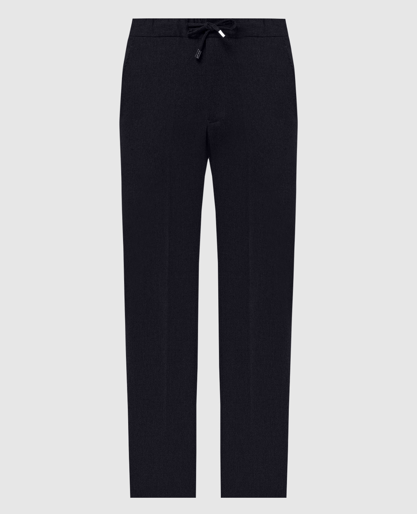 Blue pants made of wool Enrico Mandelli