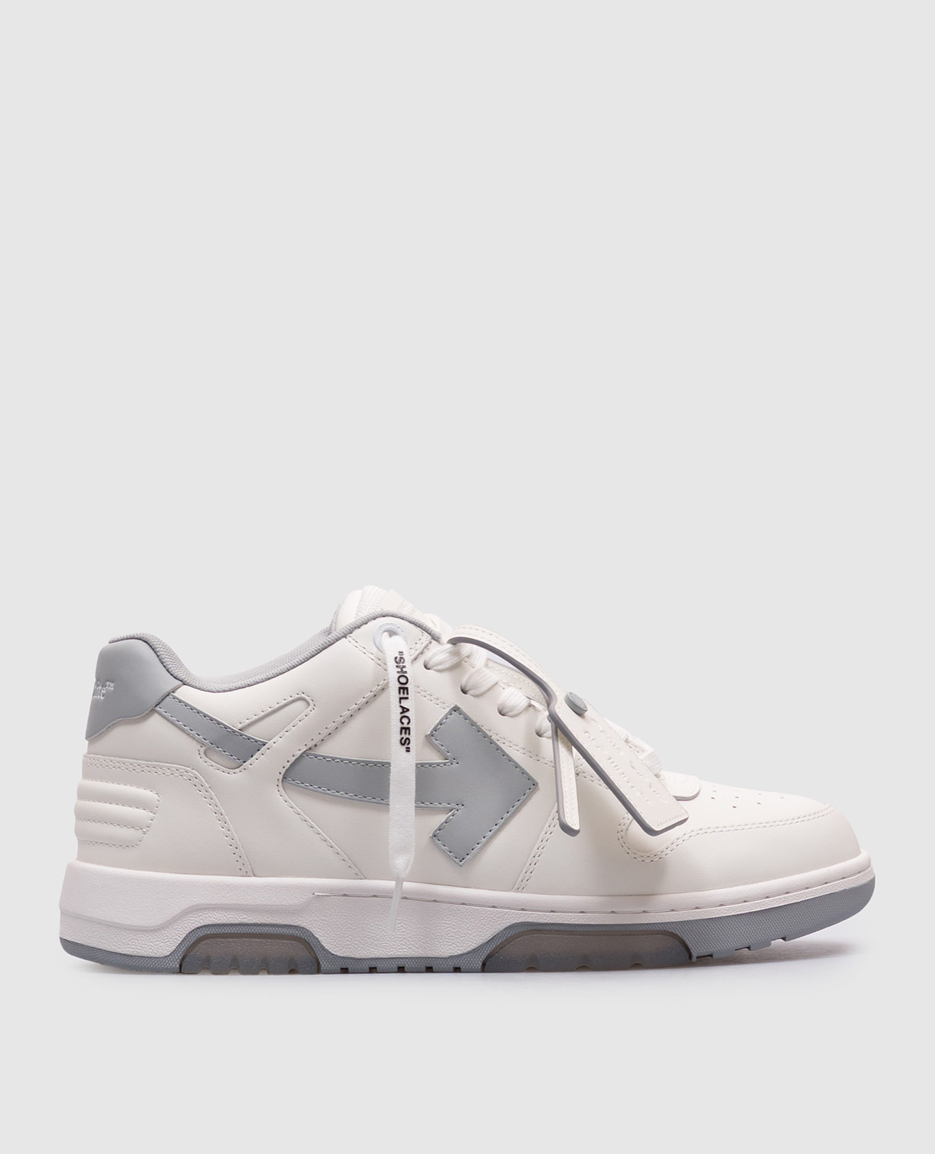 White leather sneakers Out of Office Off-White