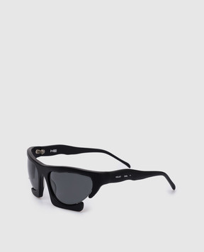 Heliot Emil Black sunglasses with logo 1665P08