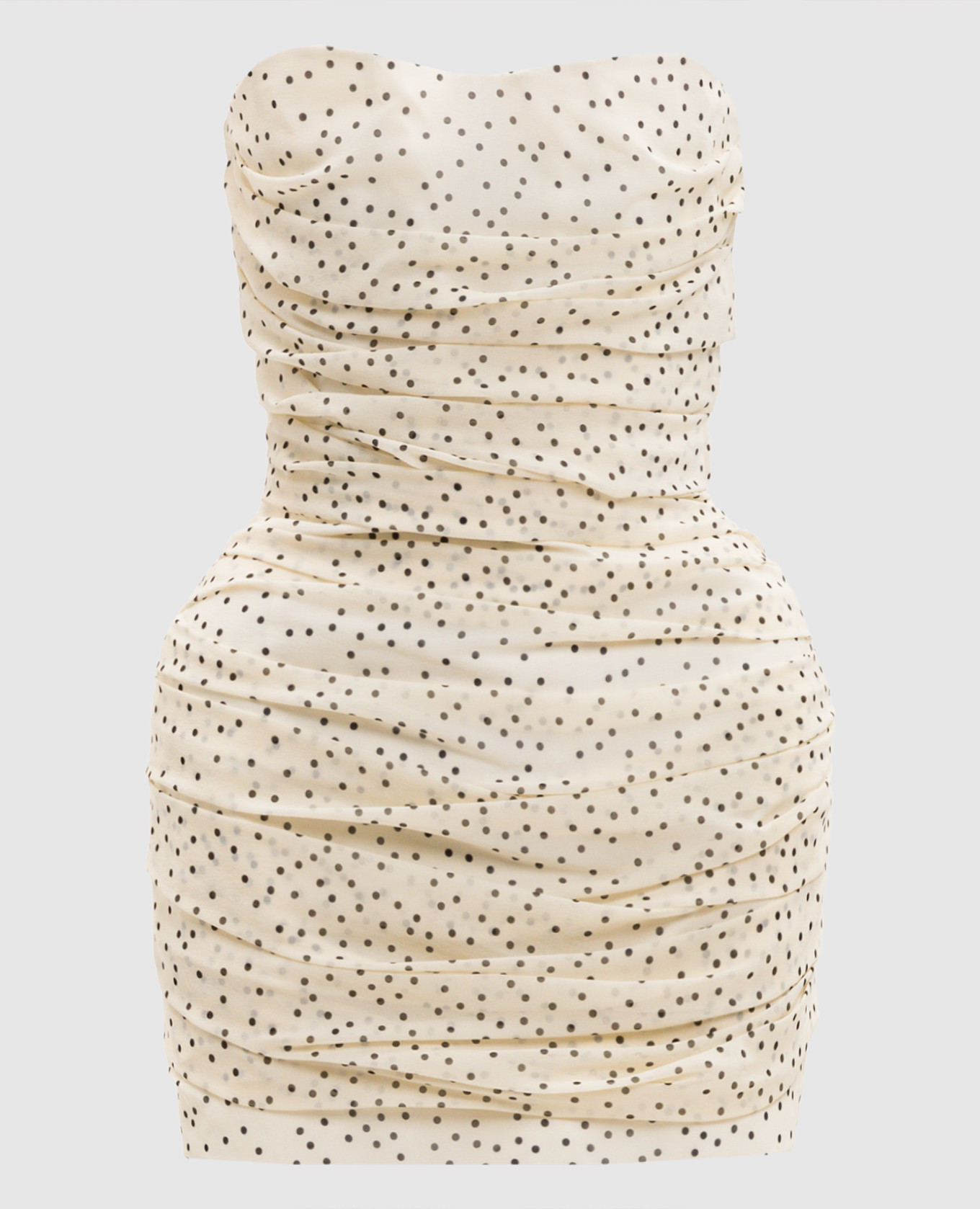 

Beige polka dot mini dress Magda Butrym