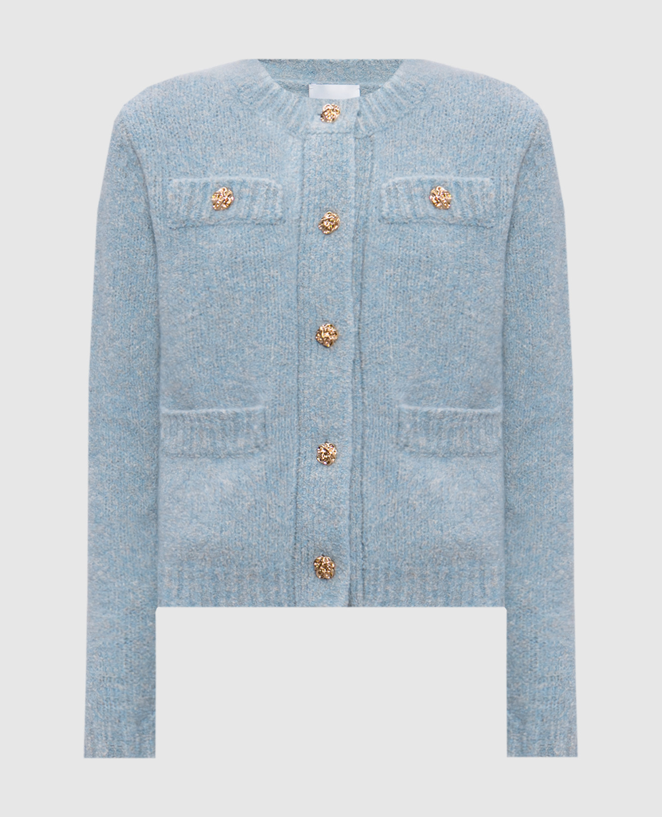 Scump/De Lux Allude Blue cardigan with cashmere