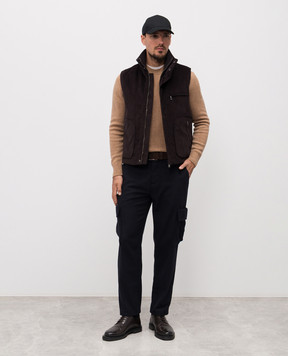 Dolce&Gabbana Brown wool sweater GXX02TJFMIL