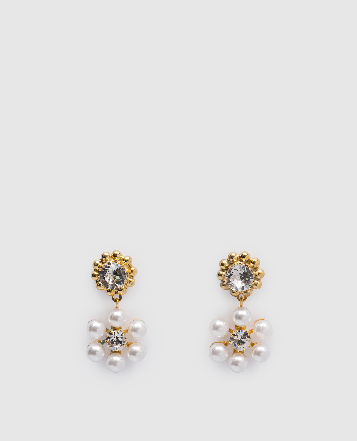 

Hannah gold earrings LELET NY, Golden