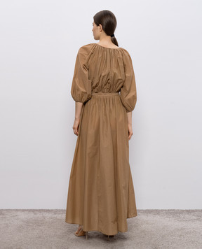 Philosophy di Lorenzo Serafini Beige midi dress A04172120
