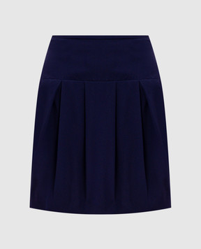 Roberto Cavalli Purple silk mini skirt SDT321
