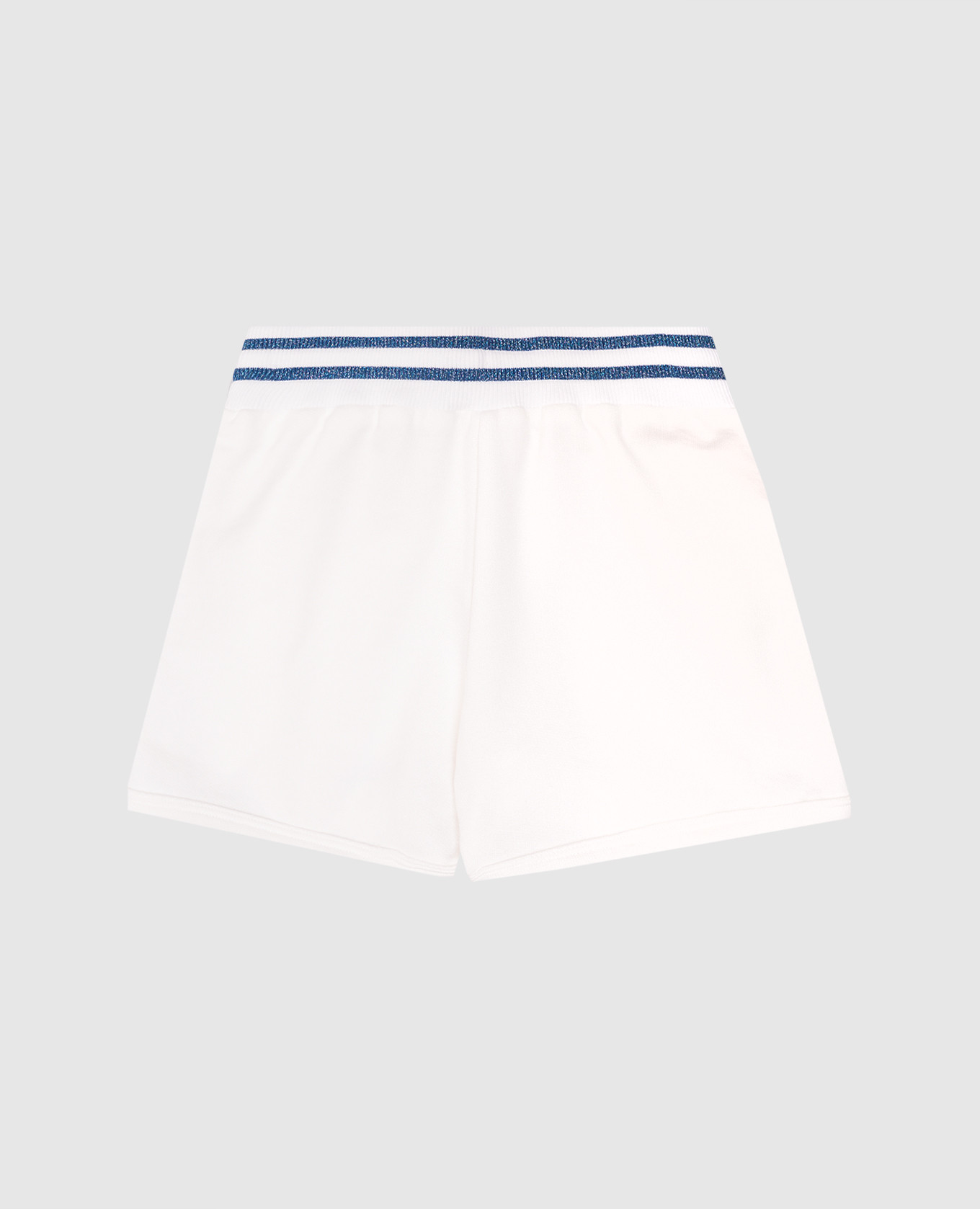 

Children's white shorts with logo embroidery Dolce&Gabbana