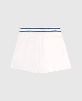 Dolce&Gabbana Children's white shorts with logo embroidery L5JQ0DG7OJ2812+
